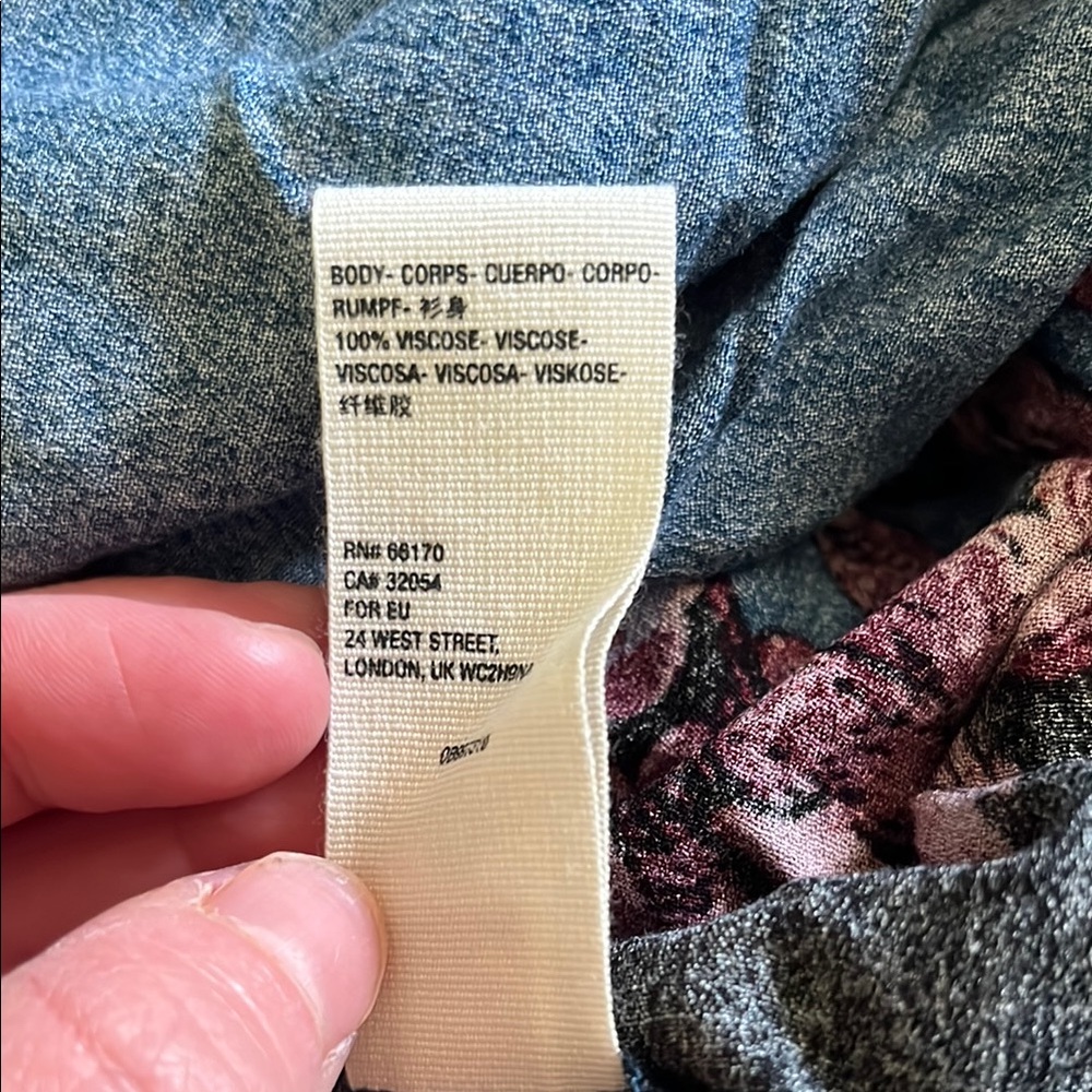 NWT Free People Floral  Top - Picture 8 of 8
